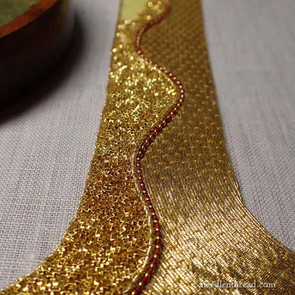 Goldwork Lettering