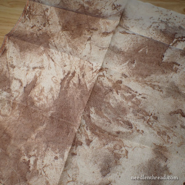 Overdyed Linen questions
