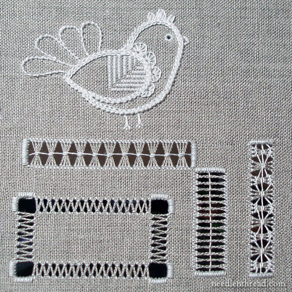 Revisiting Drawn Thread Embroidery