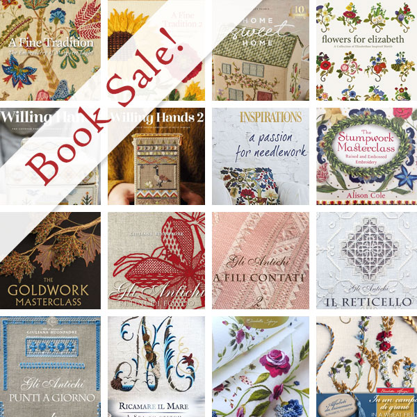 Embroidery Book Sale!