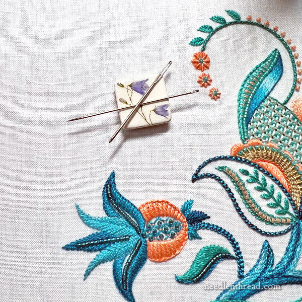 how to use a needle minder