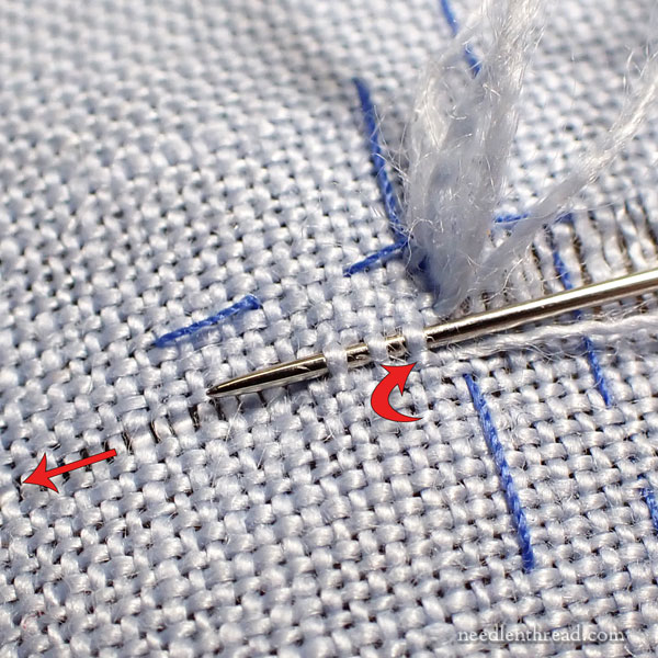 Sweet Marguerite: Preparing for the Hemstitching