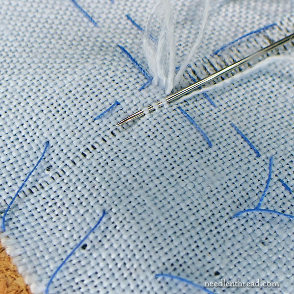 Sweet Marguerite: Preparing for the Hemstitching