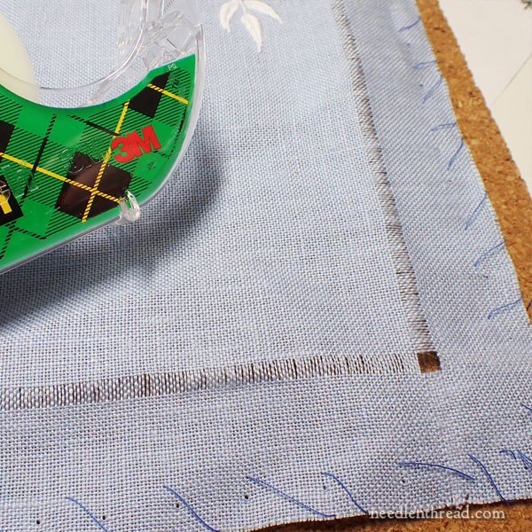Sweet Marguerite: Preparing for the Hemstitching