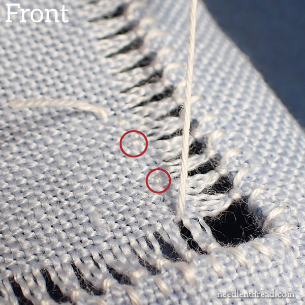 Sweet Marguerite hemstitch