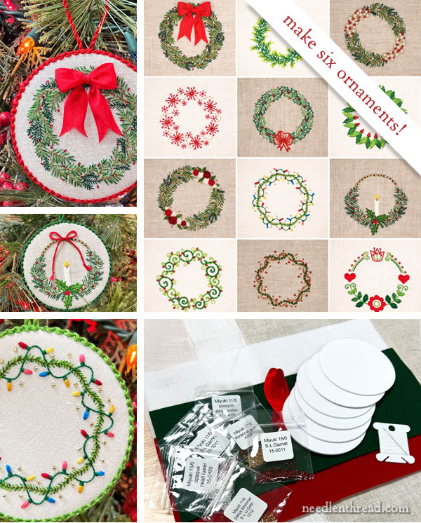 Twelve Wreaths for Christmas kit and e-book