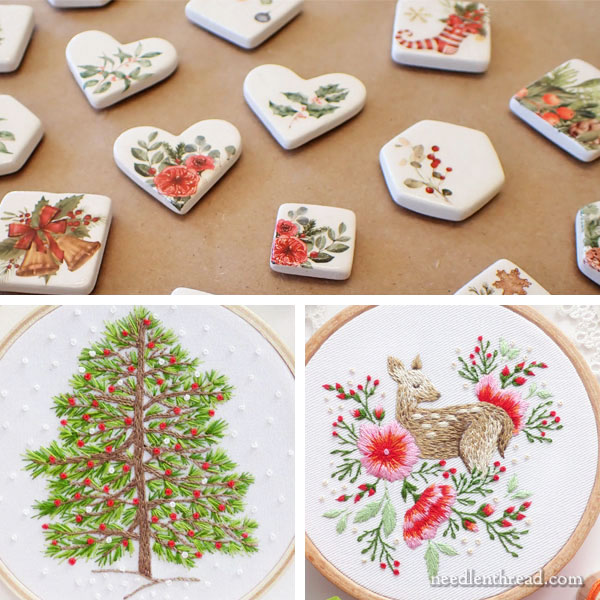 Needle Minders and Embroidery Kits