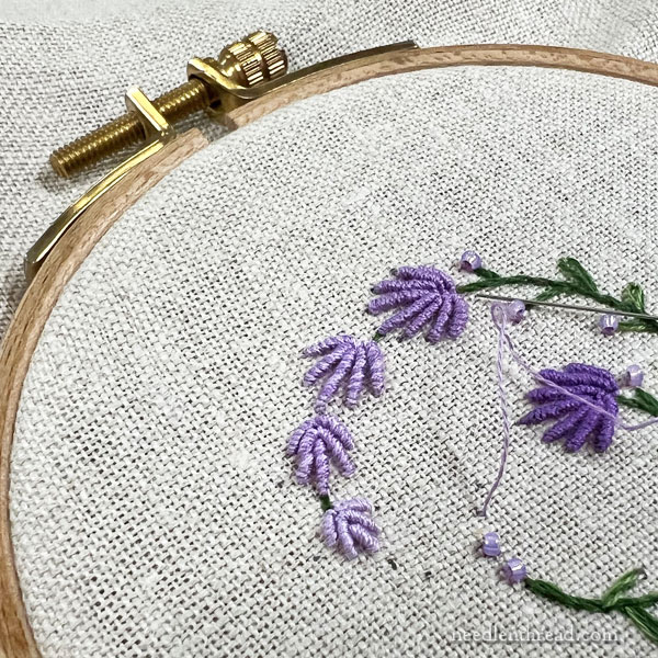 bullion knots - tips