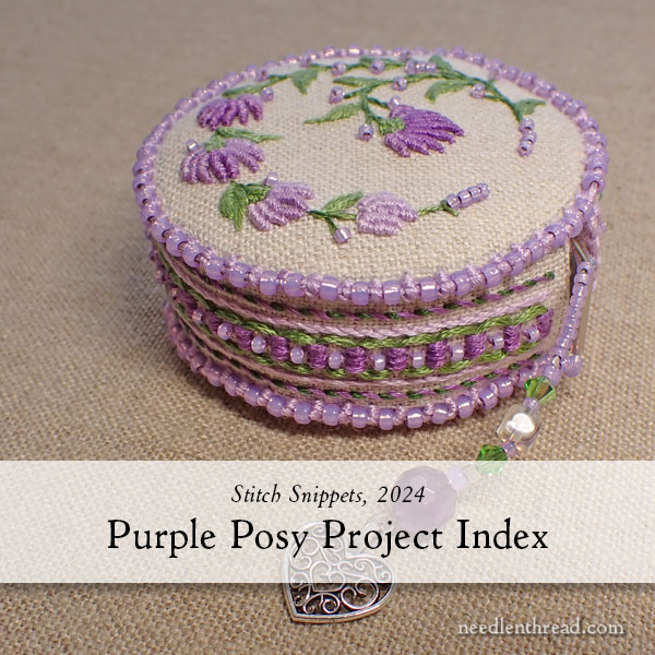 Purple Posy Stitch-Along