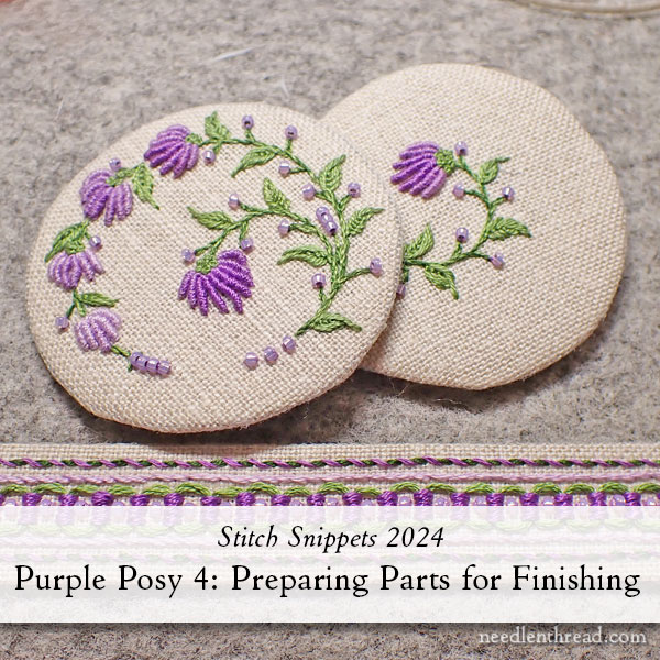 Lazy Daisy Embroidery Stitch Tutorial - Wandering Threads Embroidery