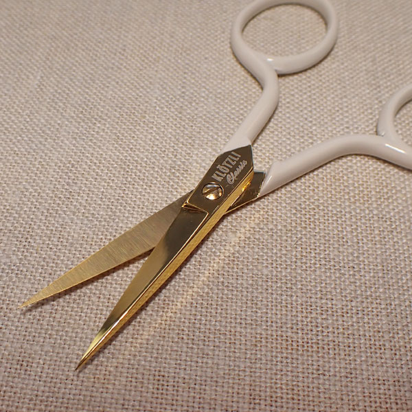 Golden Forge embroidery scissors