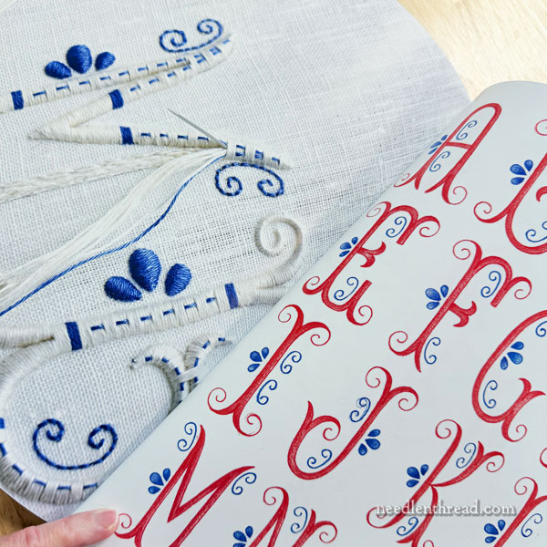 The ABC of Padded Stitch