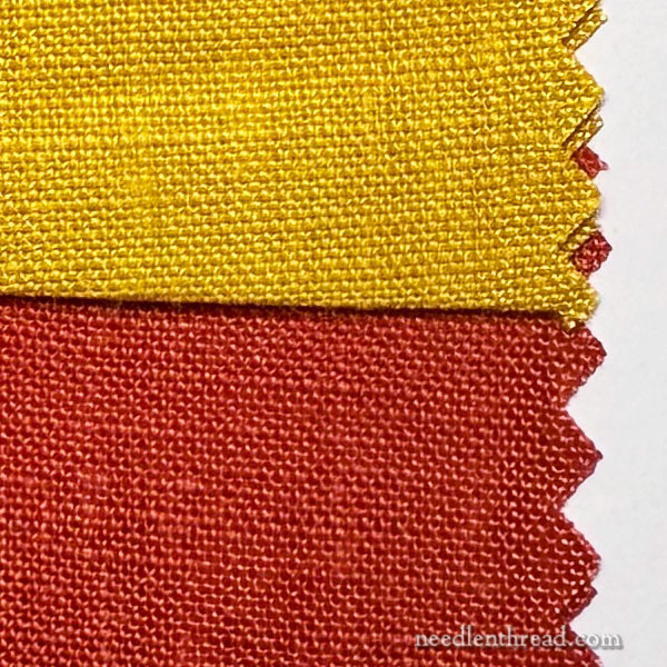 Belgian Linen Swatches