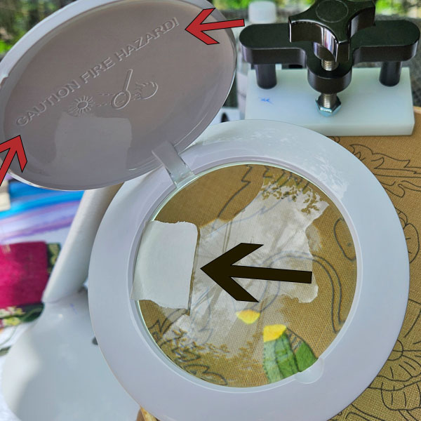 Stitching Outdoors - Tips & Precautions