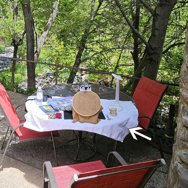 Stitching Outdoors - Tips & Precautions