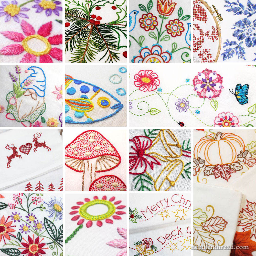 Ready to Stitch Towel Sets
