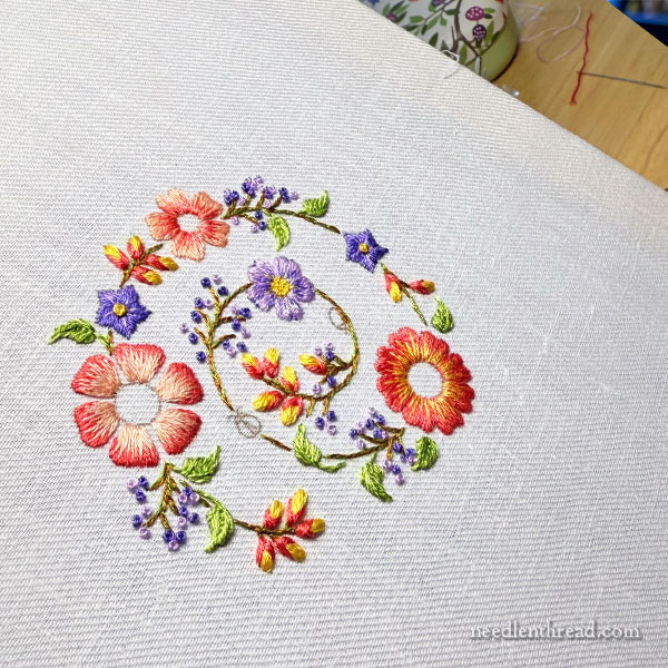 Garden Swirl Stitch-Along Project