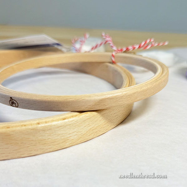 5/8-in thick high quality wood embroidery hoop