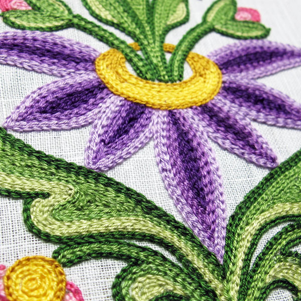 Chain stitch filling