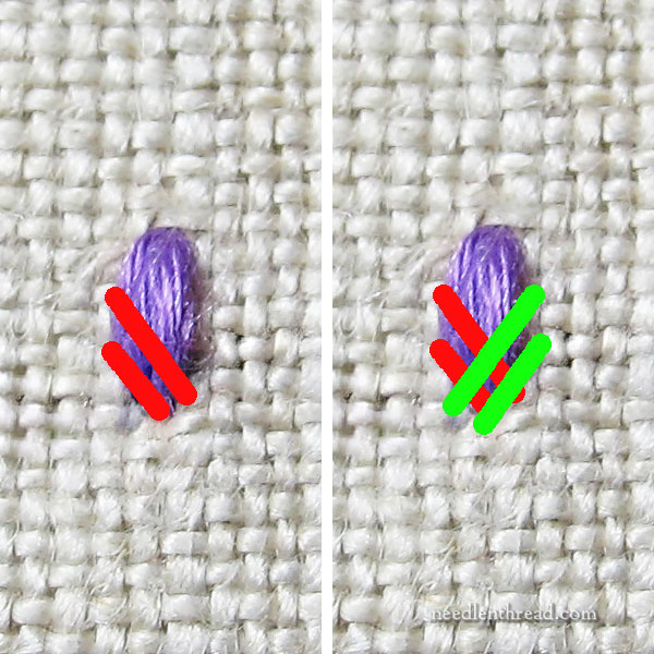 Garden Swirl 5: Finishing the Embroidery