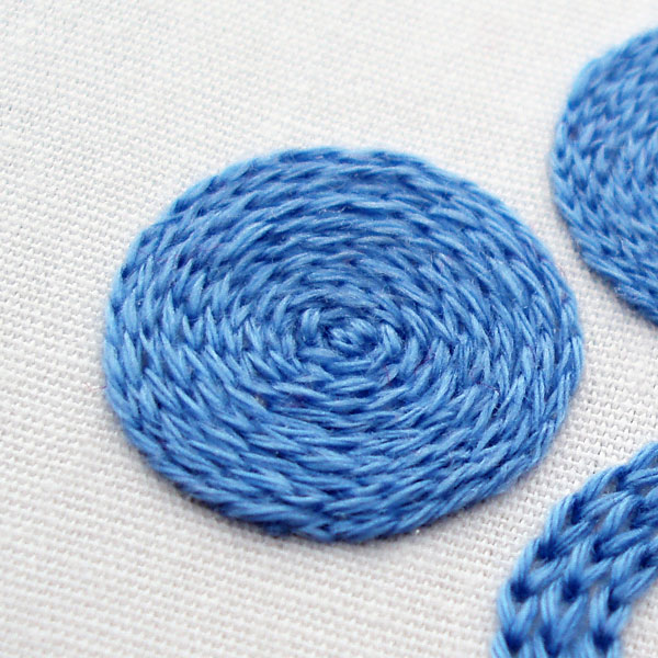 Split stitch filling