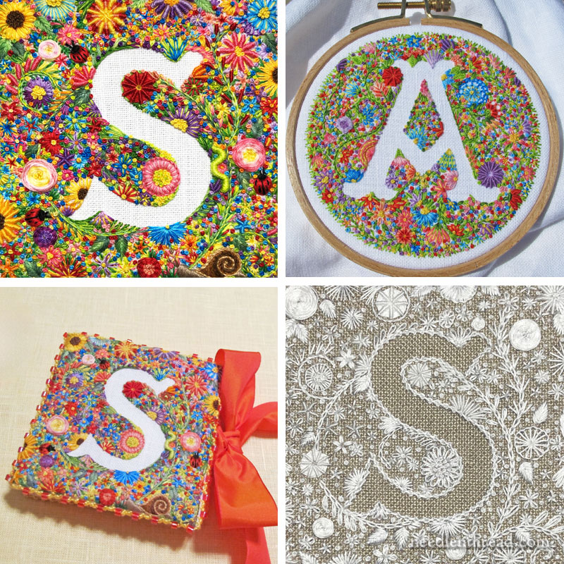 Voided Monograms: A Design Collection with Stitching Tips and Instructions