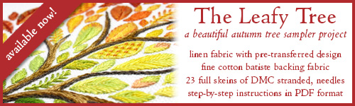 Leafy Tree Embroidery Kit available now