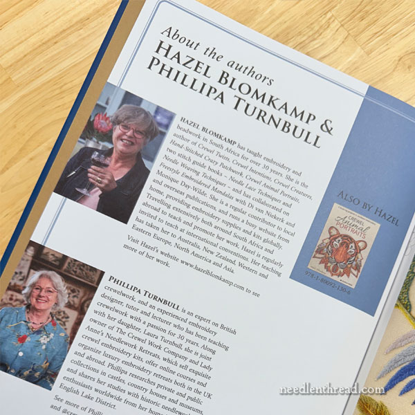 Crewelwork Embroidery Then & Now book review