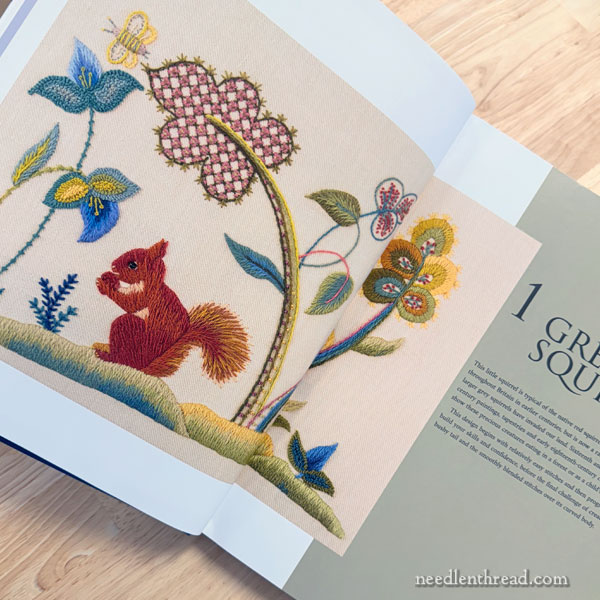Crewelwork Embroidery Then & Now book review