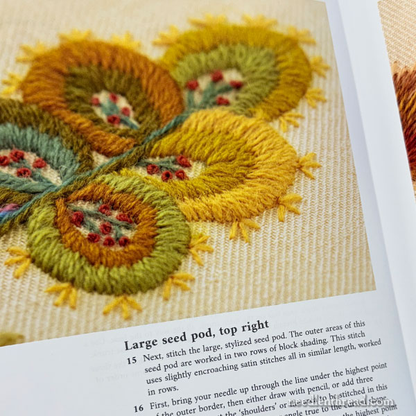 Crewelwork Embroidery Then & Now book review