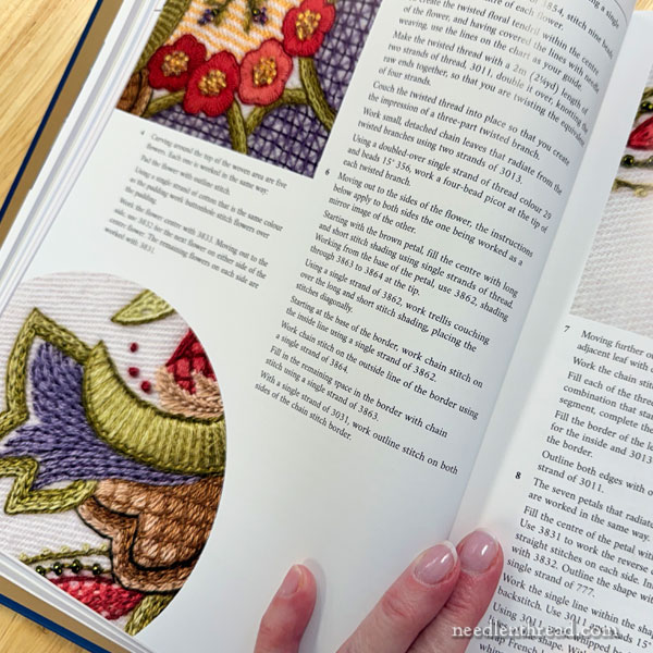 Crewelwork Embroidery Then & Now book review