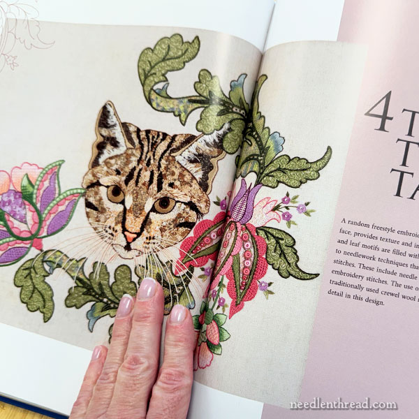 Crewelwork Embroidery Then & Now book review