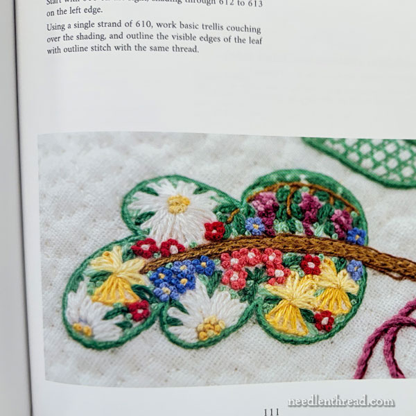 Crewelwork Embroidery Then & Now book review