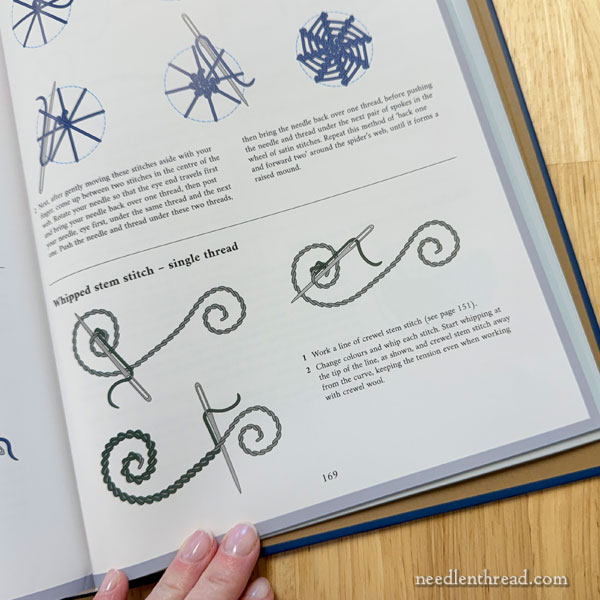 Crewelwork Embroidery Then & Now book review