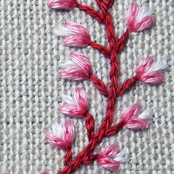 Granitos - an undervalued embroidery stitch