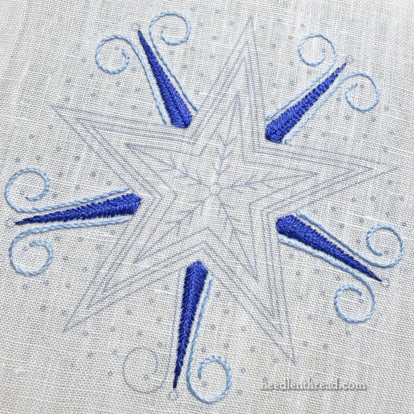 Twinkle, Twinkle stitch-along part 2: stitching the rays