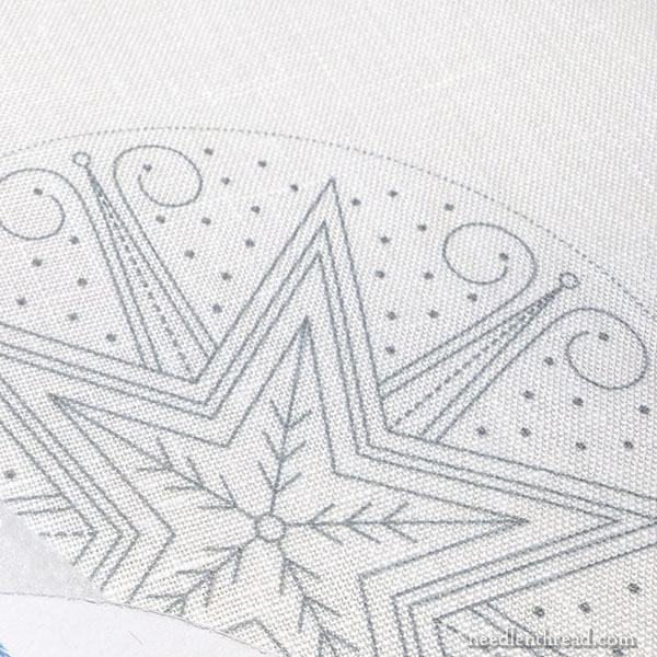 Twinkle, Twinkle Christmas Star Ornament stitch-along, Part 1