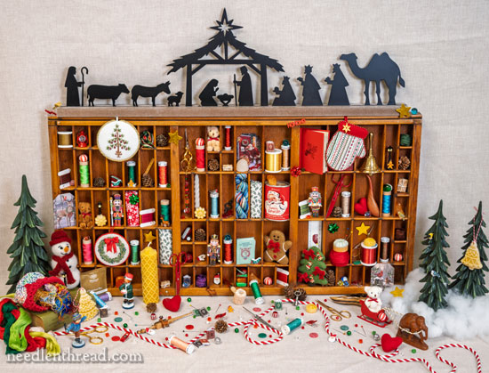 2025 Christmas I-Spy Puzzle on Needle 'n Thread