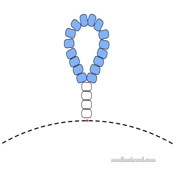 Twinkle, Twinkle Christmas Ornament Stitch-Along - Beaded Edge