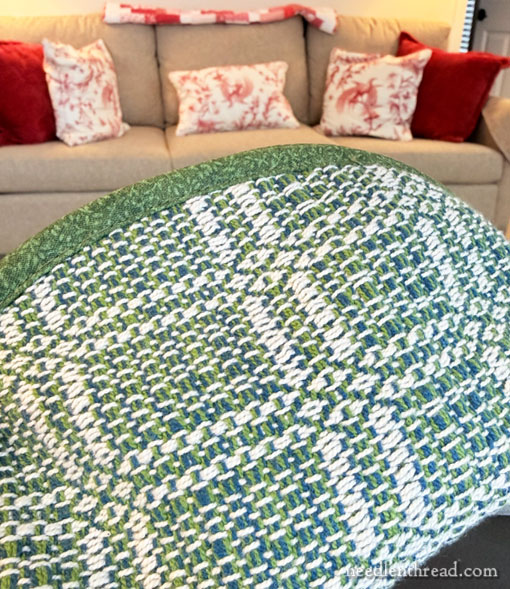 turned wood key ring case with thread drop