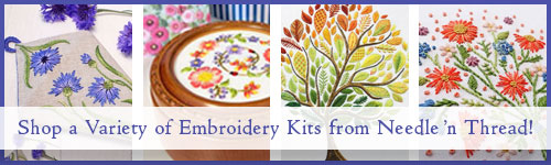 Embroidery Kits from Needle 'n Thread