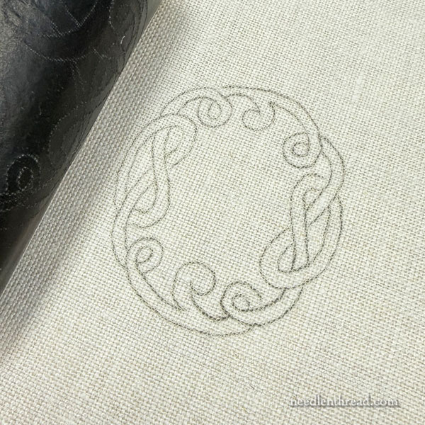 Artist's Carbon paper for embroidery transfers