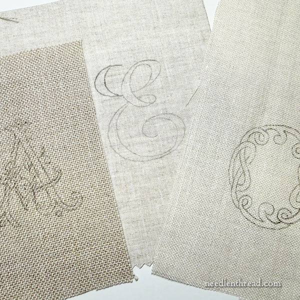 Artist's Carbon paper for embroidery transfers