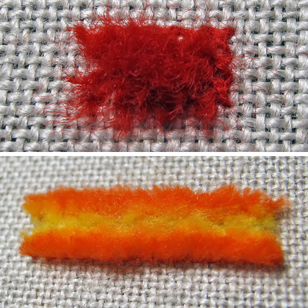 V is for Velvet Stitch and Victorian Tufting