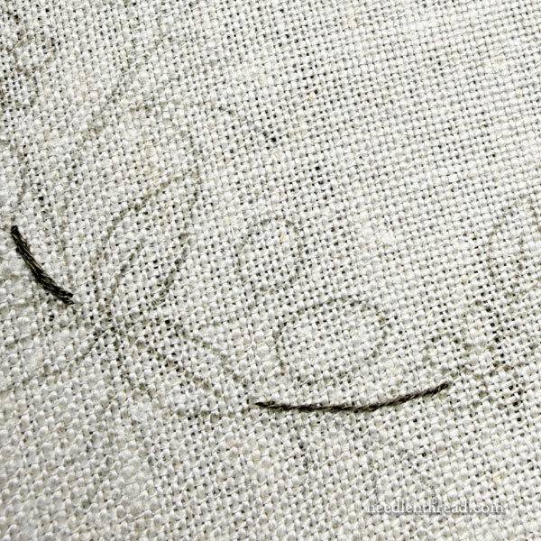 Linen choices and prickly design bits