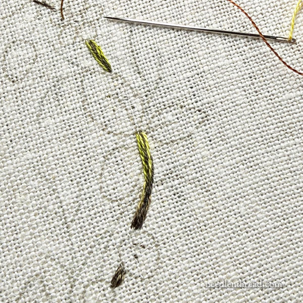 Linen choices and prickly design bits