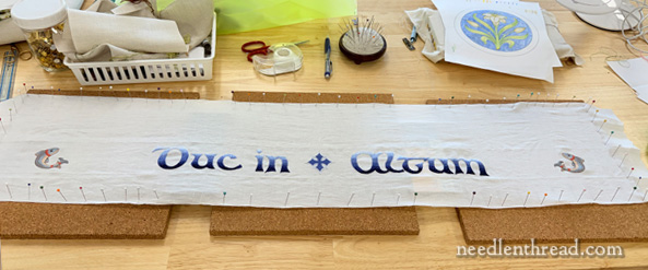 hand embroidered maniturgium