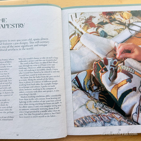Embroider the Bayeux Tapestry by Mia Hansson