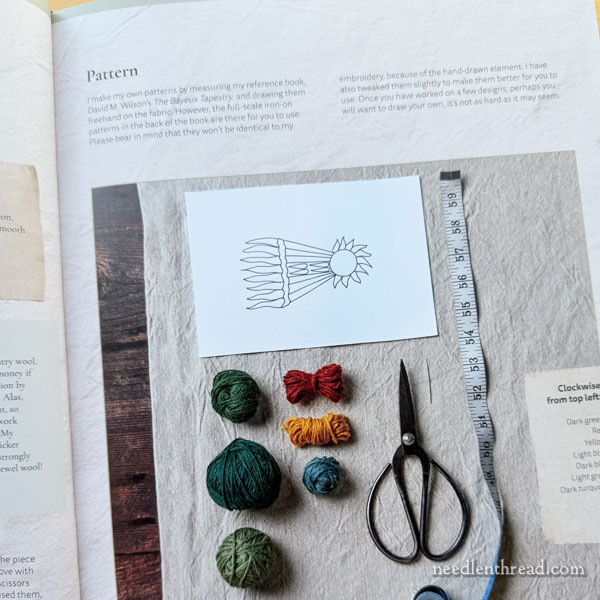 Embroider the Bayeux Tapestry by Mia Hansson