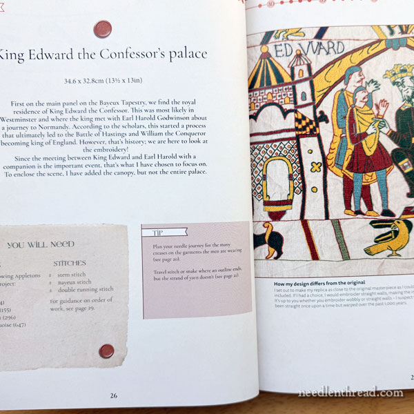 Embroider the Bayeux Tapestry by Mia Hansson